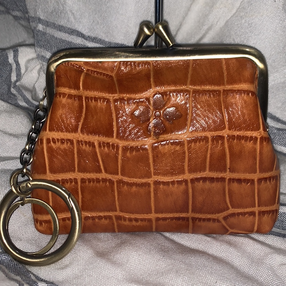 Patricia Nash Coin /key chain leather pocket bag